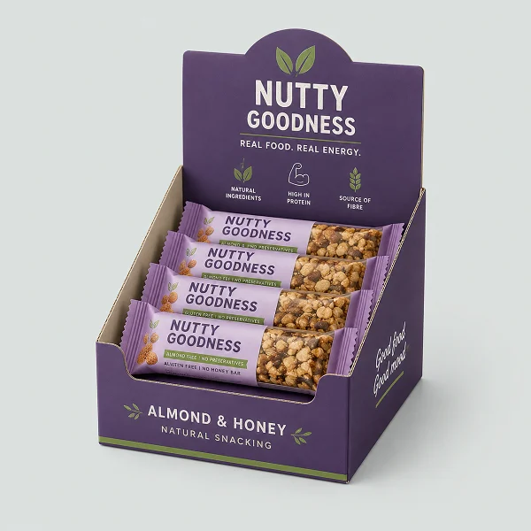 order custom food display box australia fine packaging